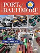 Cover of the Port of Baltimore Magazine