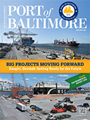 Cover of the Port of Baltimore Magazine